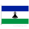 Национальный флаг Лесото 100% полиэстер 90 * 150см